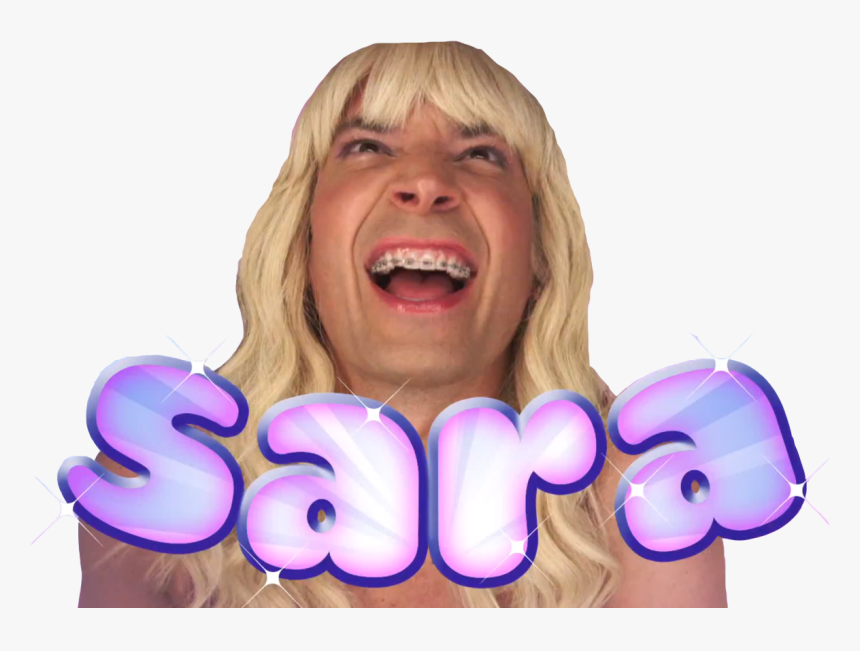 Ew , Transparent, Sara, Jimmy Fallon, Tonight Show, - Girl, HD Png Download, Free Download