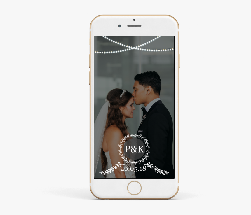 Snapchat Wedding Filter, HD Png Download, Free Download