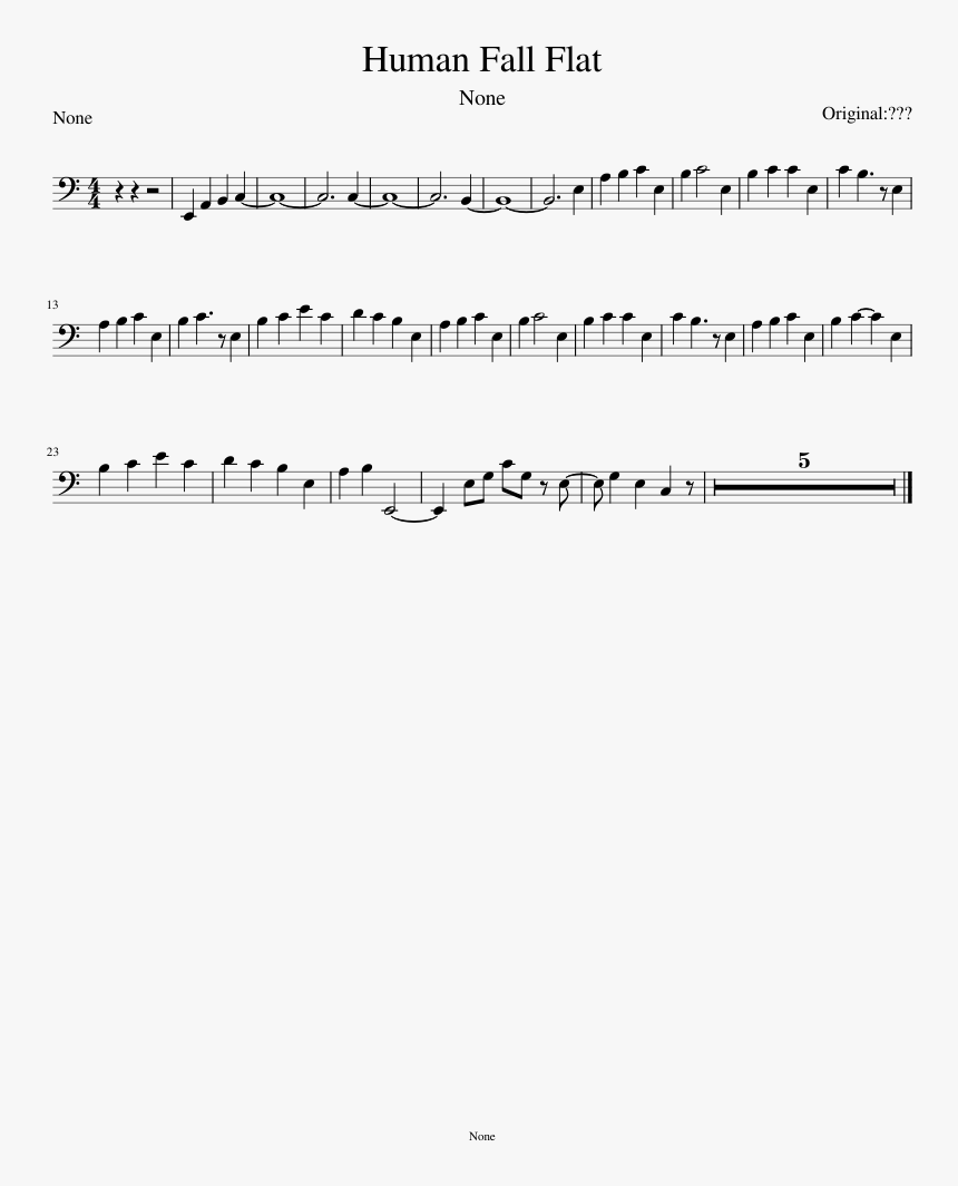 Highland Cathedral Violin Sheet Music, HD Png Download, Free Download