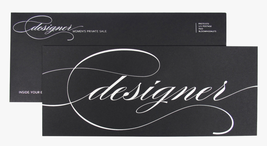 Bloomingdales Logo Png -marketing Collateral Designed - Calligraphy, Transparent Png, Free Download