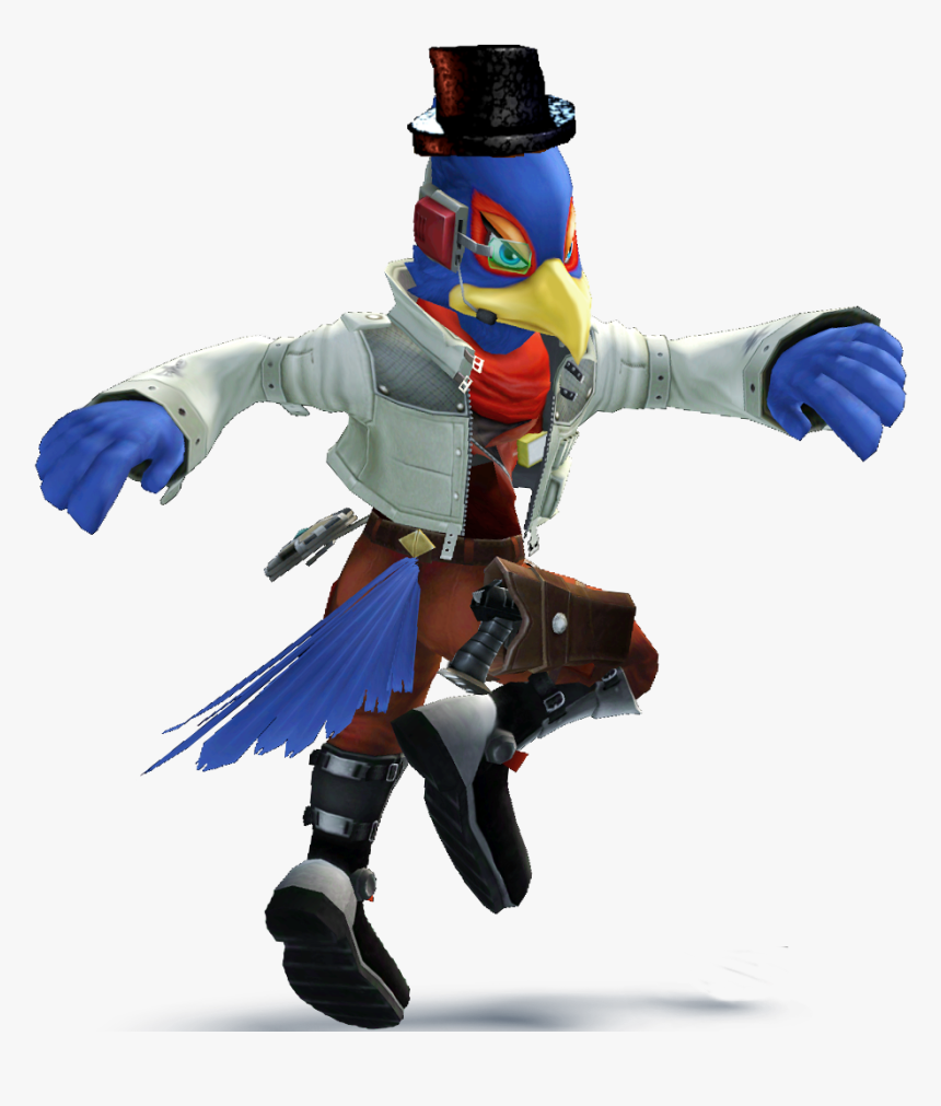 Breadbear Wikia - Smash Bros Falco Render, HD Png Download, Free Download