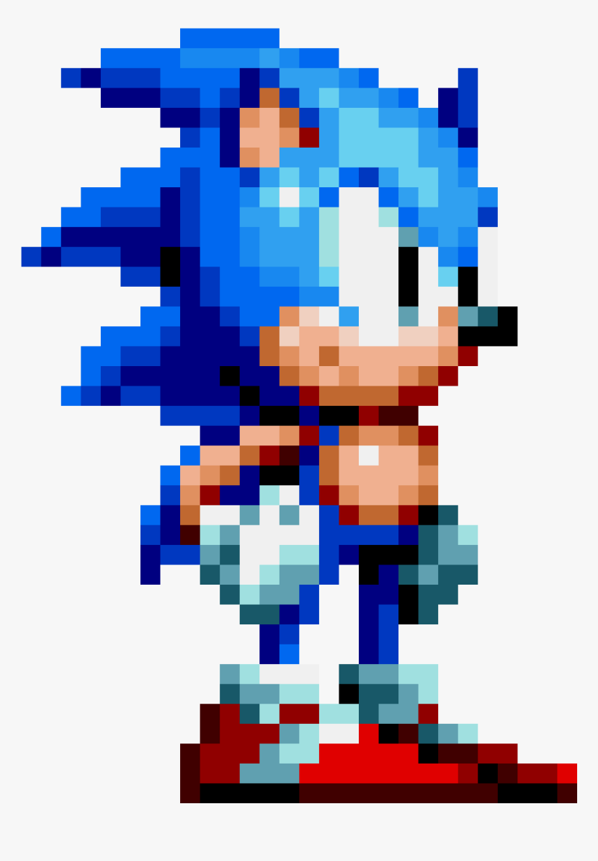 Sonic Mania Pixel Art, HD Png Download, Free Download