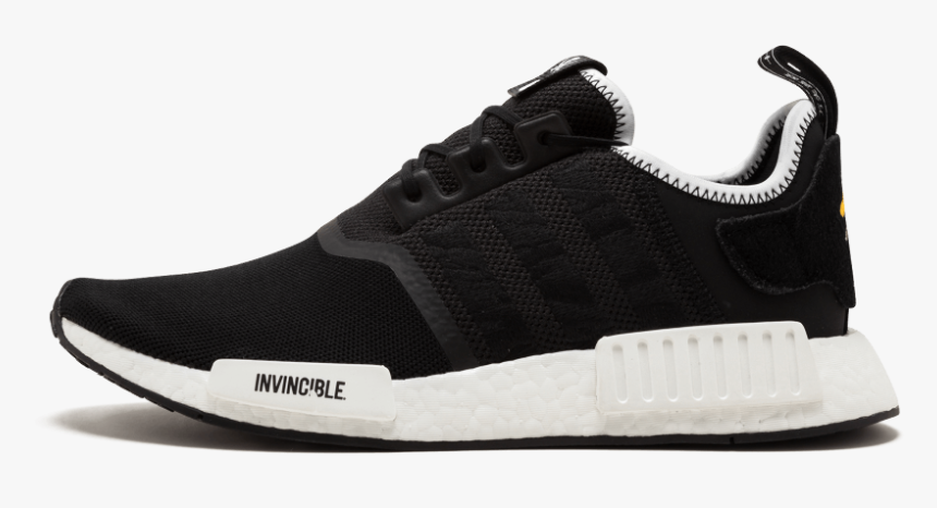 Adidas Nmd R1 Inv X Nbhd Casual Shoes - Adidas Nmd R1 Erkek Siyah, HD Png Download, Free Download