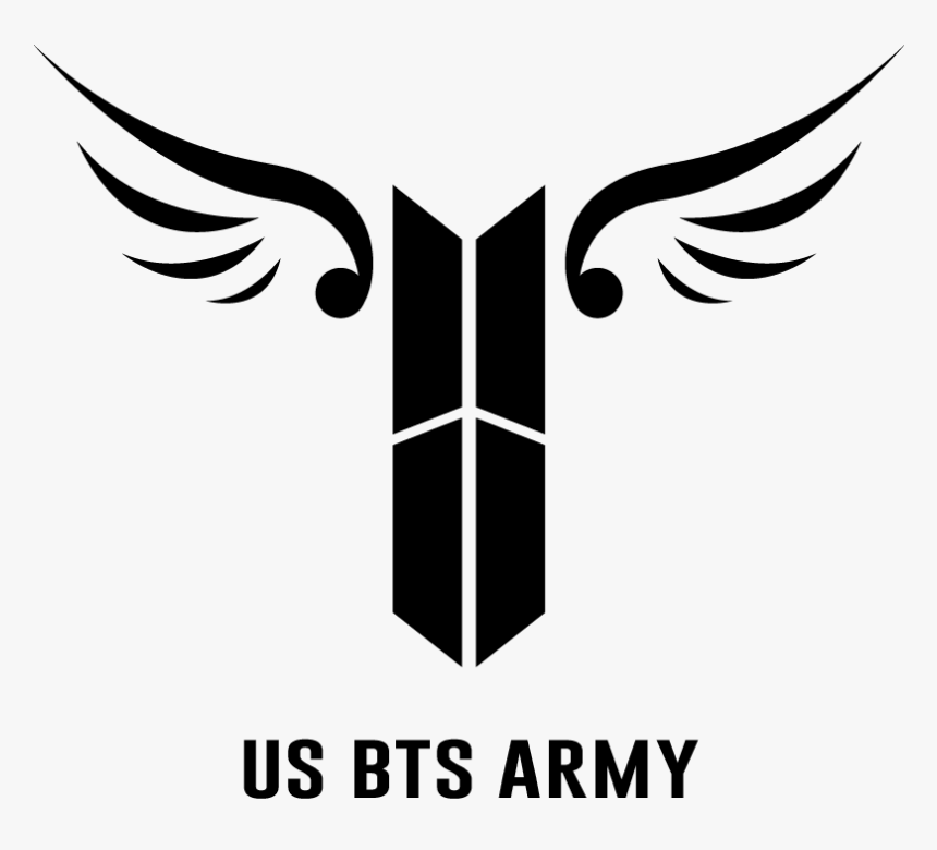 Bts Army Logo Wings - Bts Army Logo Transparent, HD Png Download - kindpng