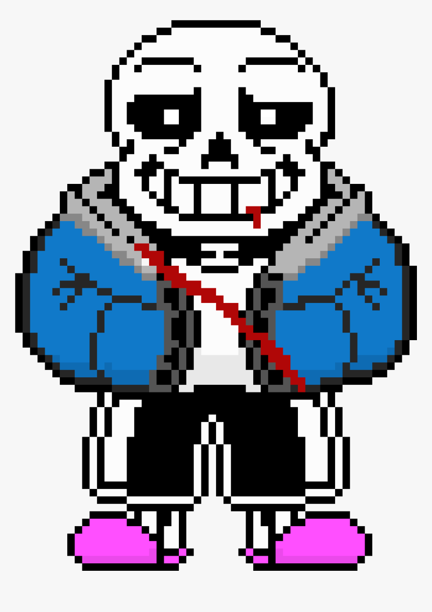 Sans Undertale Colored Sprite, HD Png Download, Free Download