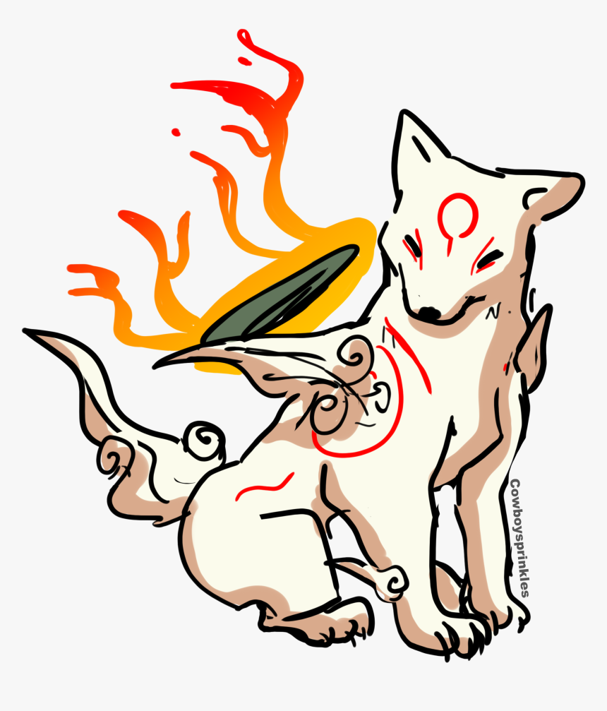 Inktober Day - Amaterasu, HD Png Download, Free Download