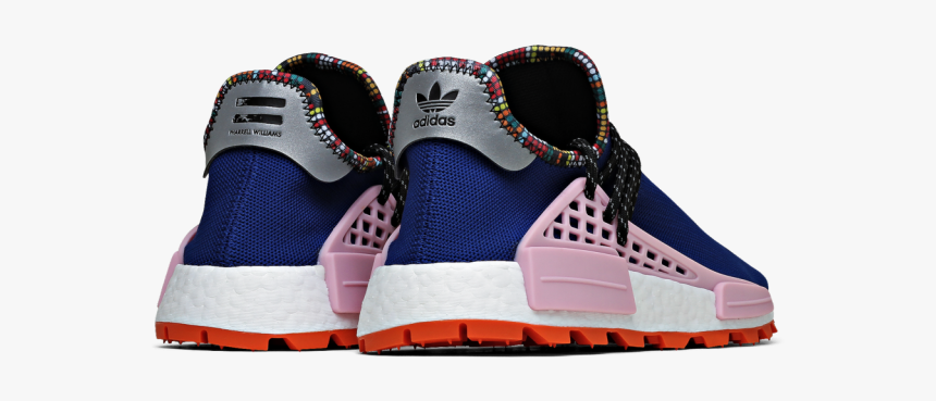 Adidas Pw Solar Hu Nmd Power Blue/light Pin - Skate Shoe, HD Png Download, Free Download