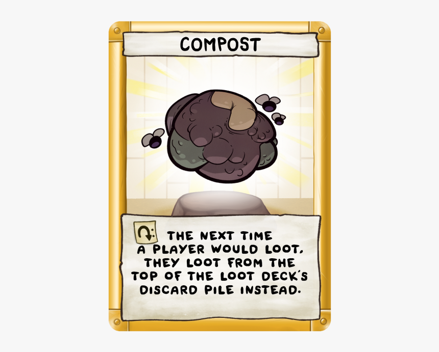 Binding Of Isaac Four Souls Loot Card, HD Png Download, Free Download