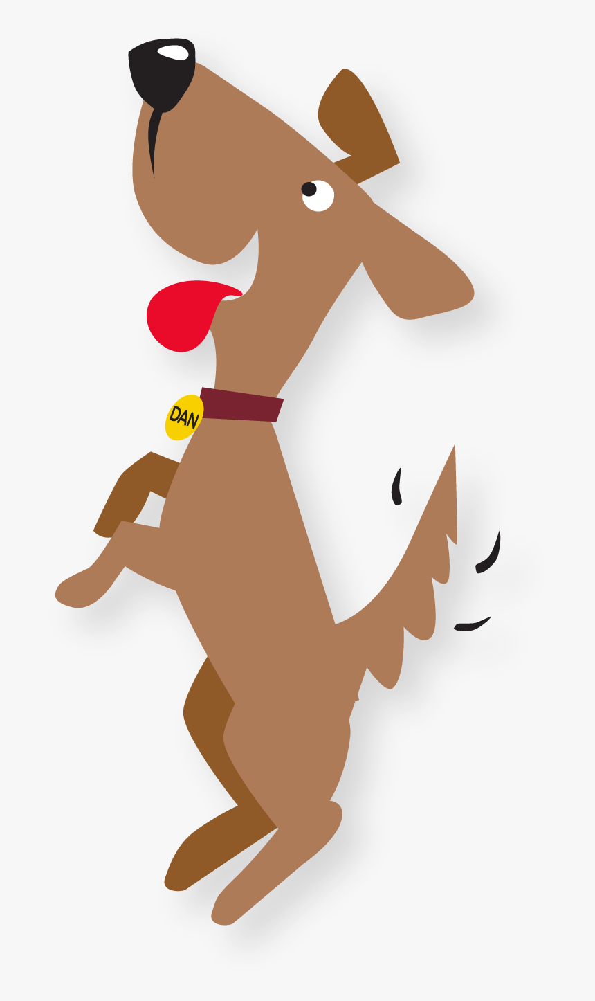 Transparent Jumping Dog Png - Cartoon, Png Download, Free Download