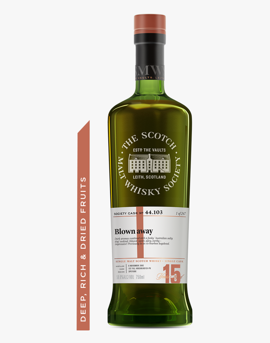 Cask No - 44 - - Scotch Malt Whisky Society, HD Png Download, Free Download