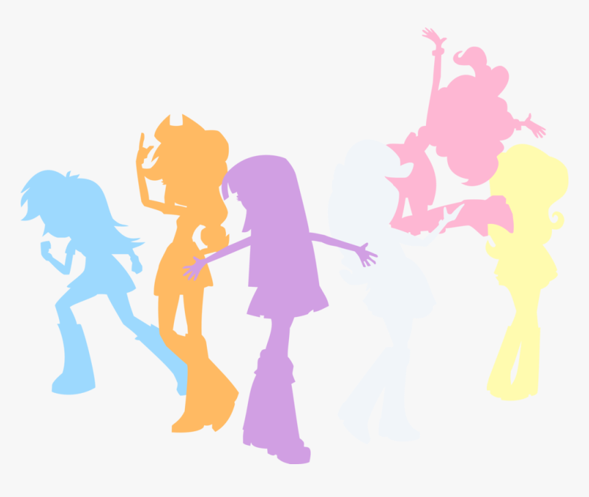 Transparent Sombras Png - Mlp Equestria Girls Mane 6, Png Download, Free Download