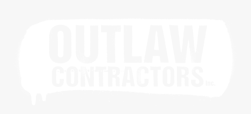 Outlaw Contractors - Monochrome, HD Png Download, Free Download
