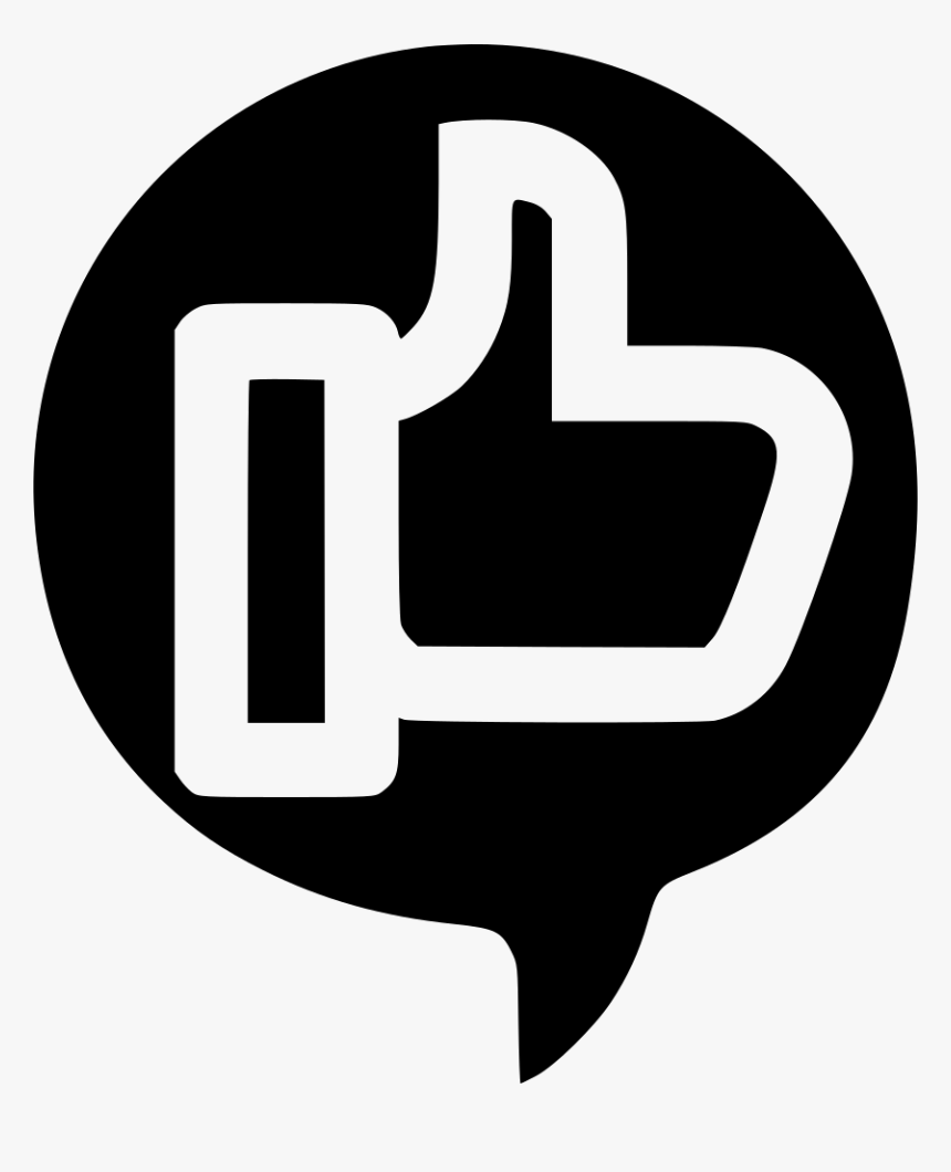 Social Media Like Chat Thumb Motivate - Motivate Icon, HD Png Download, Free Download