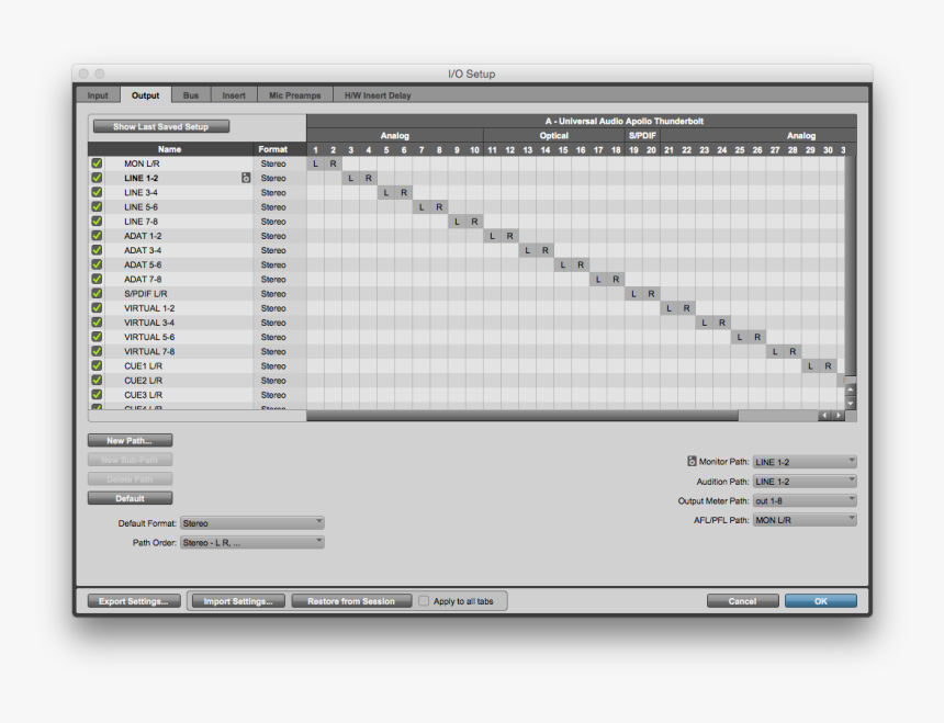 Pro Tools Io Setup Bus, HD Png Download, Free Download