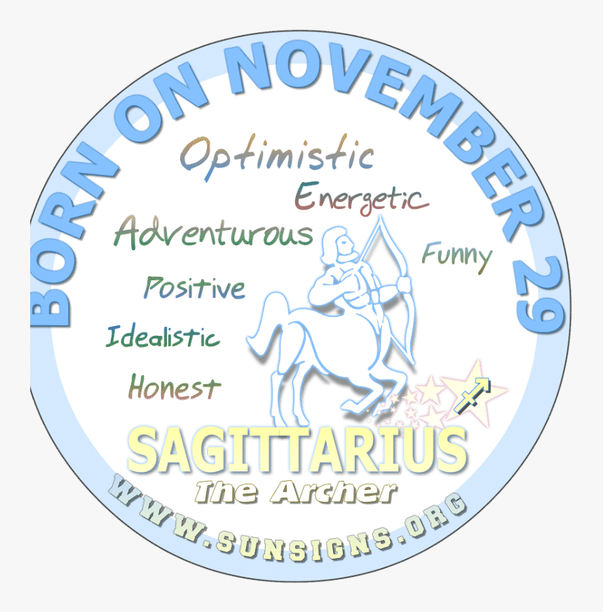 November 29 Zodiac Sign Sagittarius - Continuing Professional Development, HD Png Download, Free Download