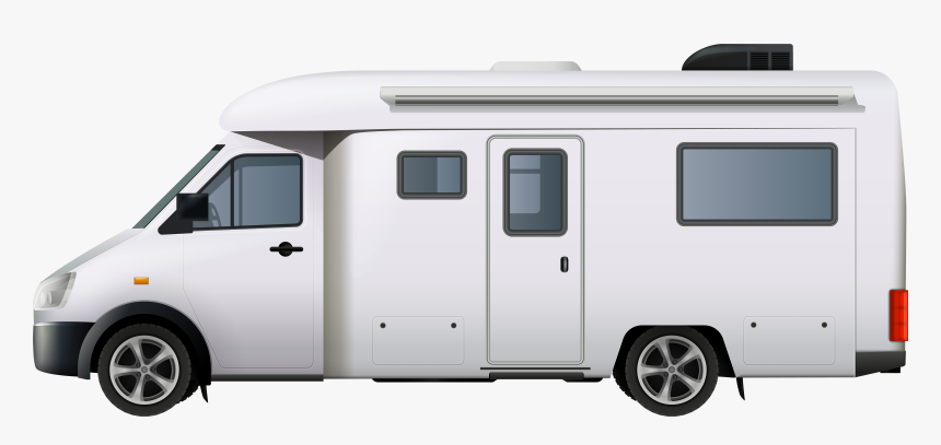 Motorhome Campervan Clip Art - Camper Van Png, Transparent Png, Free Download