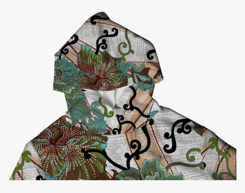 3d Flower Abstract Hoodie - Scarf, HD Png Download, Free Download