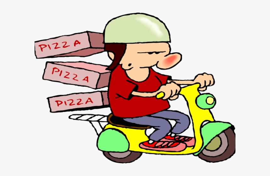 Pizza Delivery Clipart Transparent Background, HD Png Download, Free Download