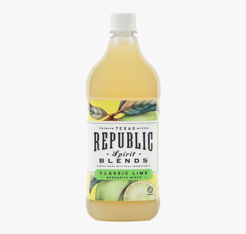 Classic Lime Cutout-4398 - Republic Margarita Mix, HD Png Download, Free Download