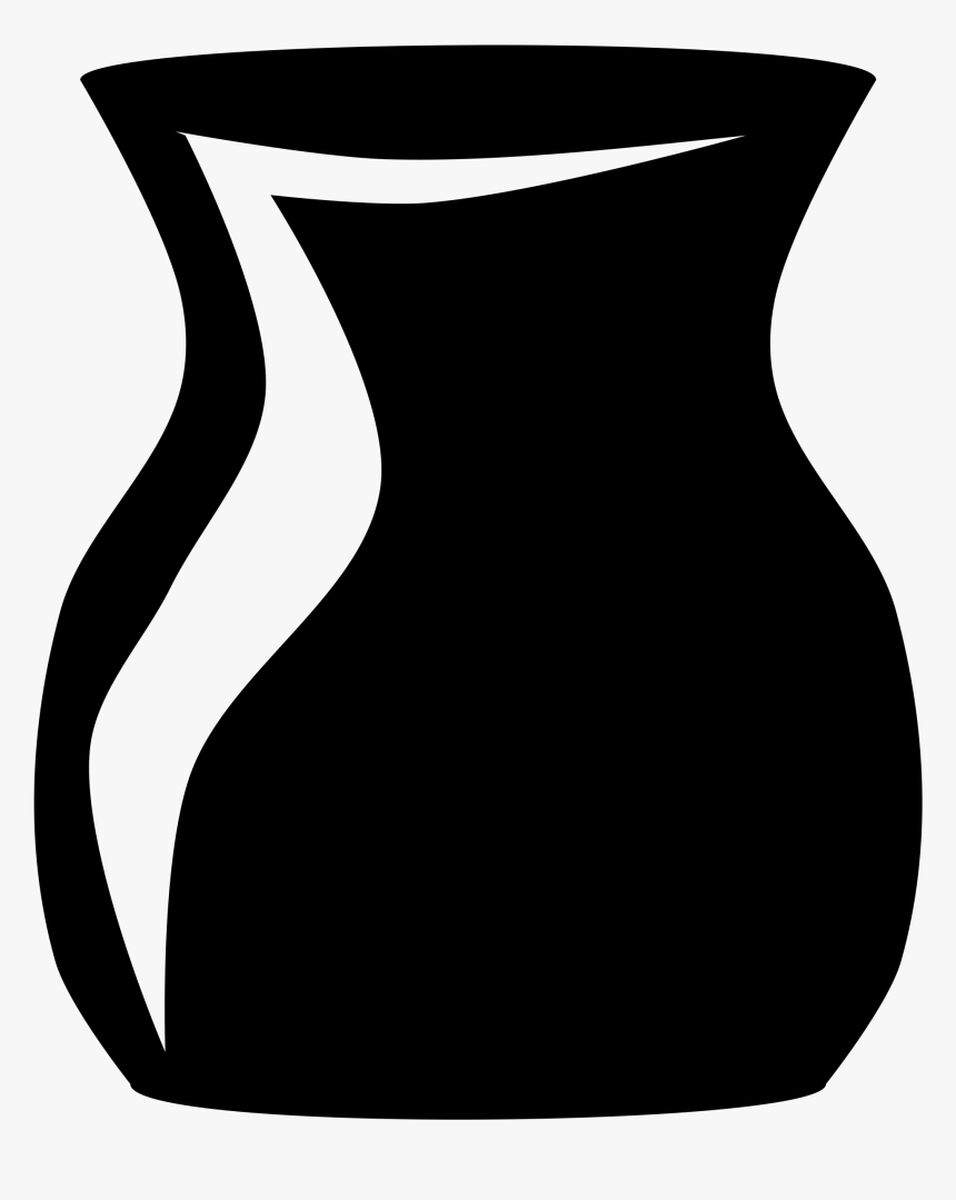 Black Vase Clipart, HD Png Download, Free Download