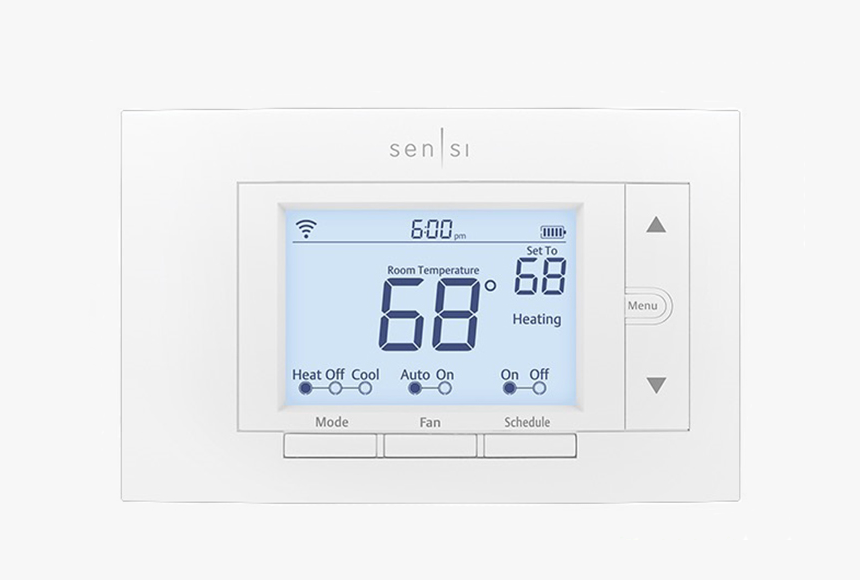 Sensi Thermostat - Termostato Lutron, HD Png Download, Free Download