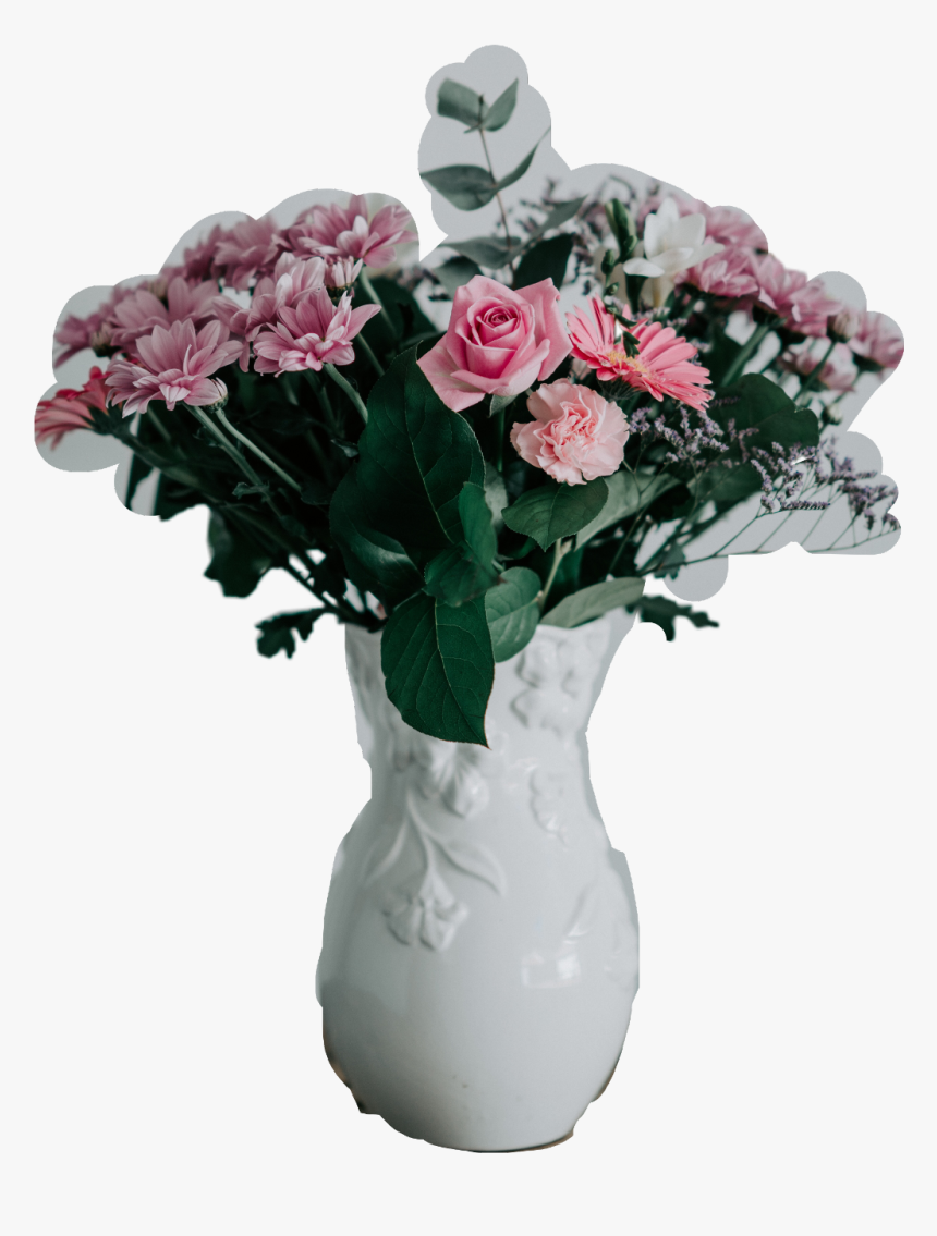 #flowers #vase #white #pink - Mission Lx2+ Blue, HD Png Download, Free Download