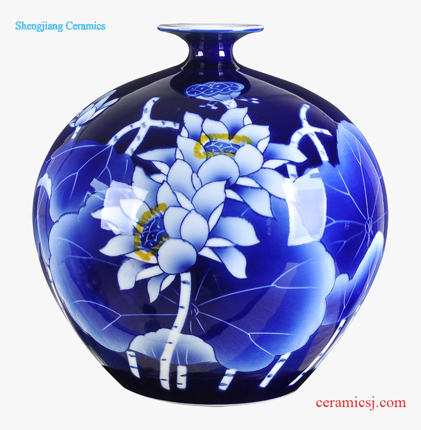 Hand-painted Mini Flower Vase Of Blue And White Porcelain - Jingdezhen, HD Png Download, Free Download
