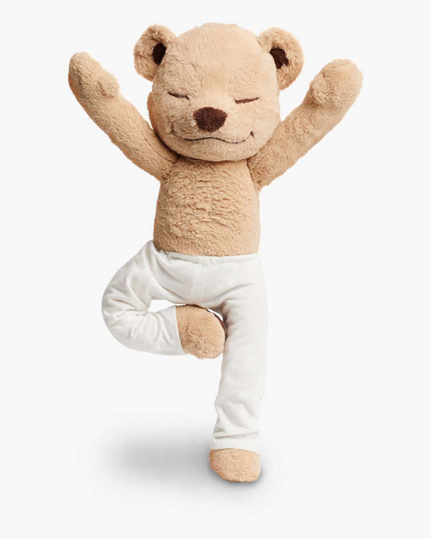 The Learning Tool To Teach Yoga And Meditation Meddy - Teddy Bear Doing Yoga, HD Png Download, Free Download