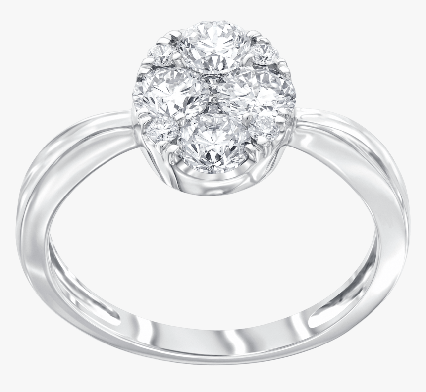Oval Shape Ring Set With , Png Download - Pre-engagement Ring, Transparent Png, Free Download