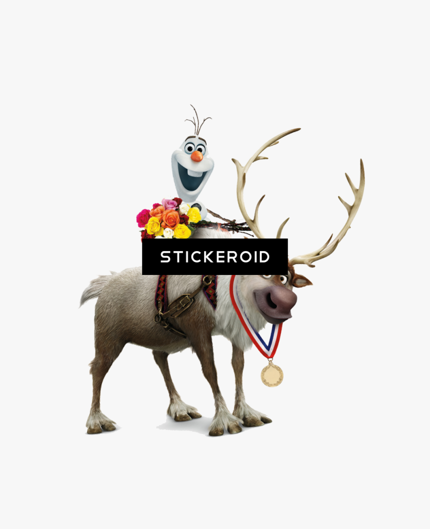 Frozen Sven Cartoons Disney Elsa - Sven, HD Png Download, Free Download