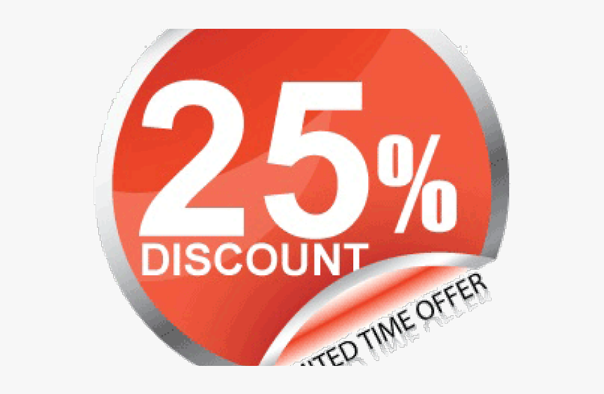 25% Off Png Transparent Images - 25 Discount, Png Download, Free Download