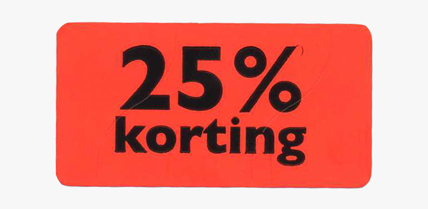 Label, Sale/reduced Label, Paper, 25% Discount, 47x25mm, - Label, HD Png Download, Free Download
