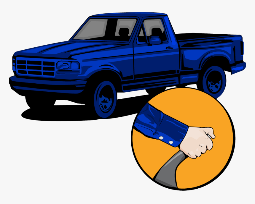 Make Sure Your Truck Is Parked In A Flat Area - Ford F-series, HD Png Download, Free Download