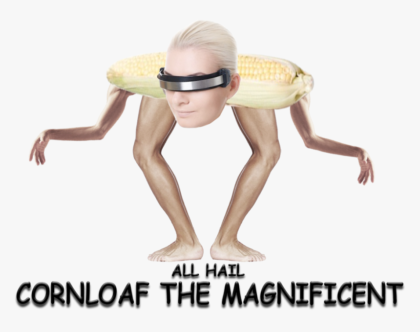 Transparent Noot Noot Png - Cyber Girl With Corn, Png Download, Free Download