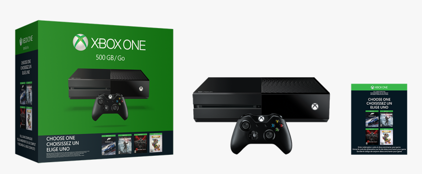 Xbox One 500gb Name Your Game Bundle - Xbox One With Rainbow Six Siege, HD Png Download, Free Download