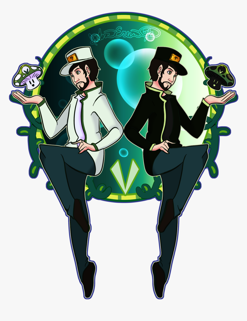 Vinny Vinesauce Art Involving Both The Light Shroom - Vinny Vinesauce Good Art, HD Png Download, Free Download