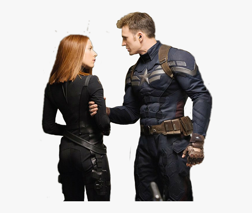 #infinitywar #steverogers #captainamerica #blackwidow - Romanogers Png, Transparent Png, Free Download