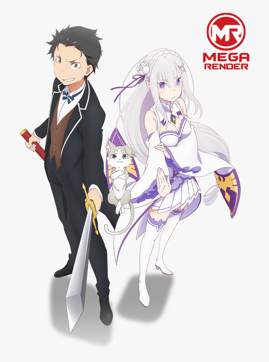 Re Zero Season 2 Poster Hd Png Download Kindpng