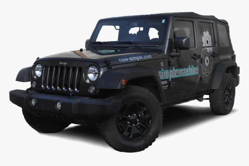 Marketing & Web Design - Black And White Jeep Cars, HD Png Download, Free Download