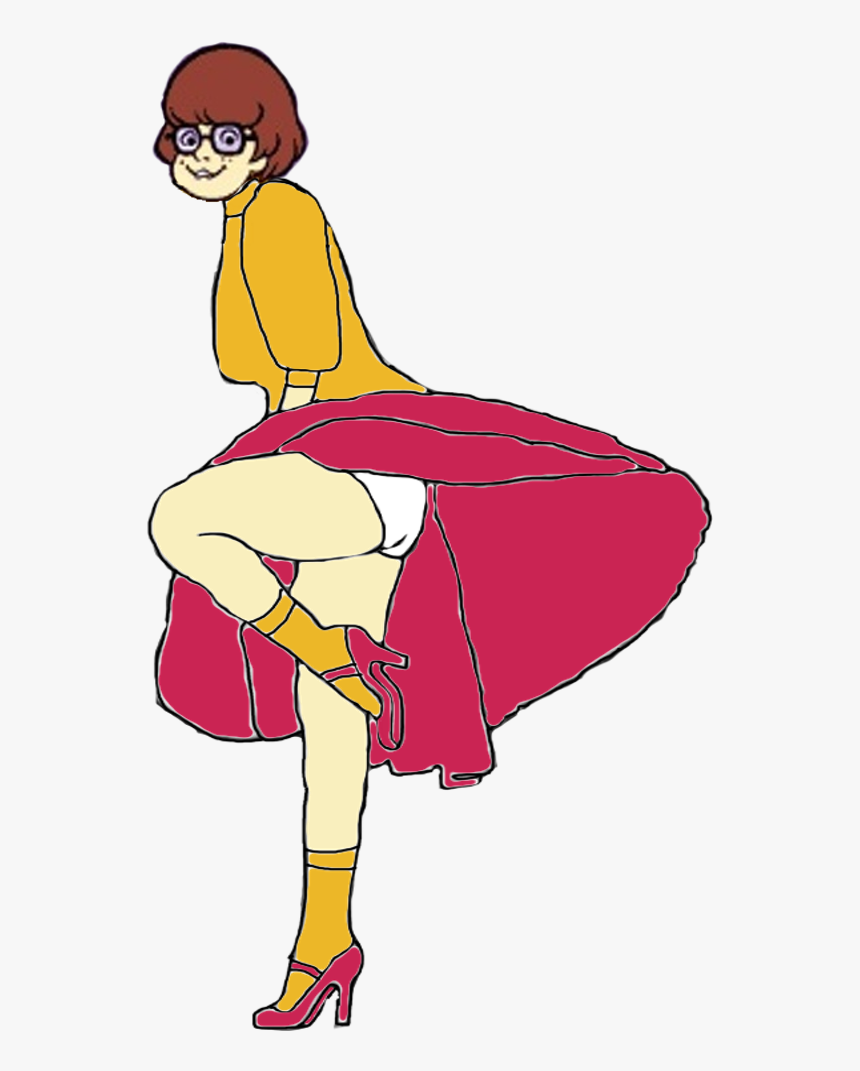 Velma Skirt Blowing, HD Png Download, Free Download