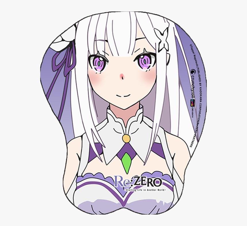 Re Zero Emilia Transparent, HD Png Download, Free Download