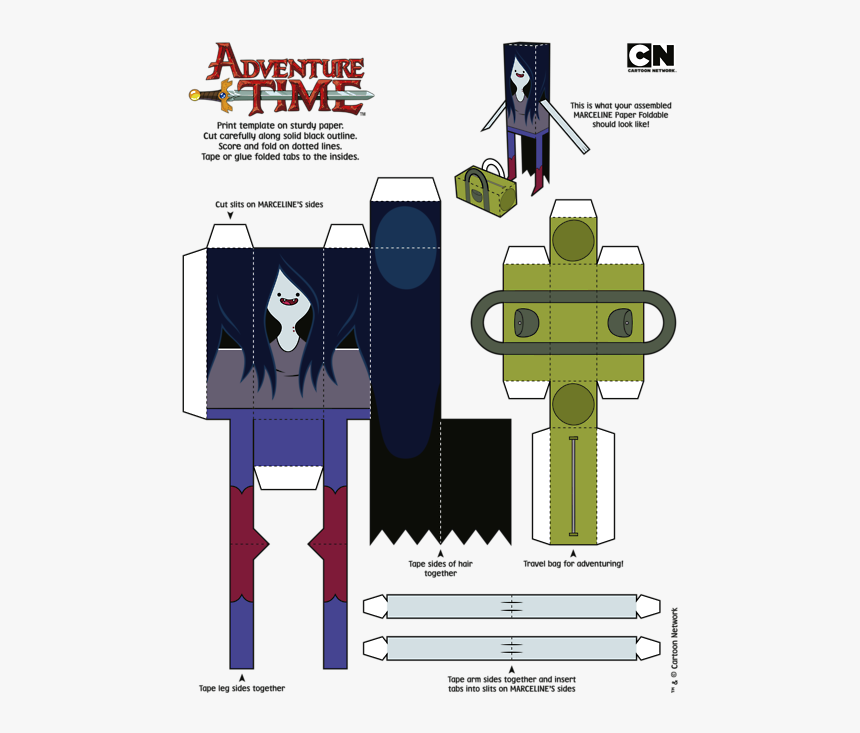 Marceline - Adventure Time With Finn, HD Png Download, Free Download