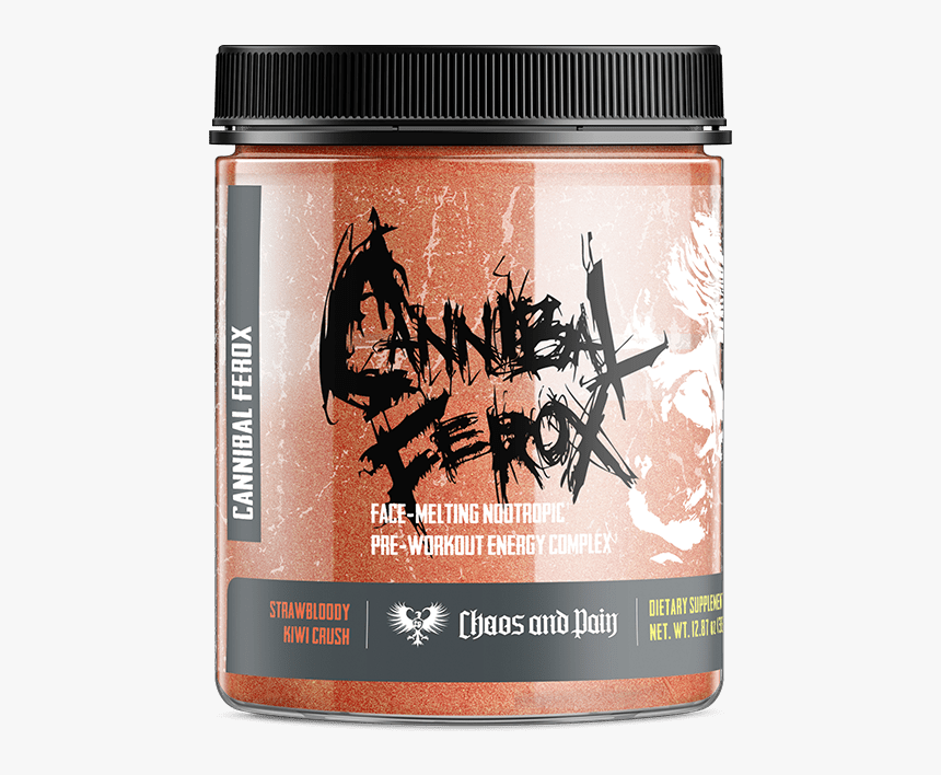 Cannibal Ferox Stim Pre-workout - Cannibal Ferox Chaos And Pain, HD Png Download, Free Download