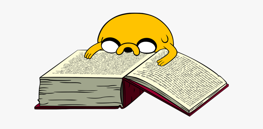 Book, Jake, And Adventure Time Image - Adventure Time Jake Book, HD Png Download, Free Download