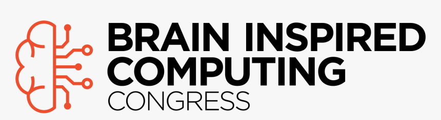 Brain Inspired Computing Congress Logo - Black-and-white, HD Png Download, Free Download