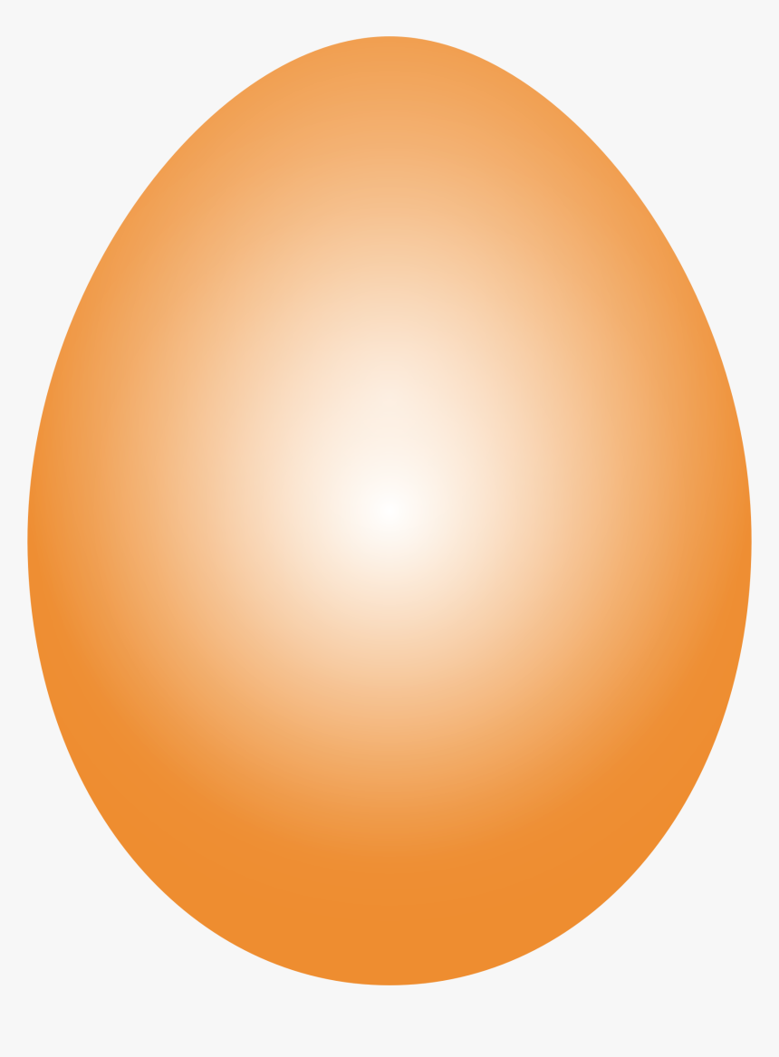 Orange Easter Eggs Pencil - Circle, HD Png Download, Free Download