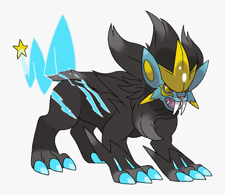 Pokemon 8405 Mega Luxray Pokedex - Luxray Evolution, HD Png Download, Free Download