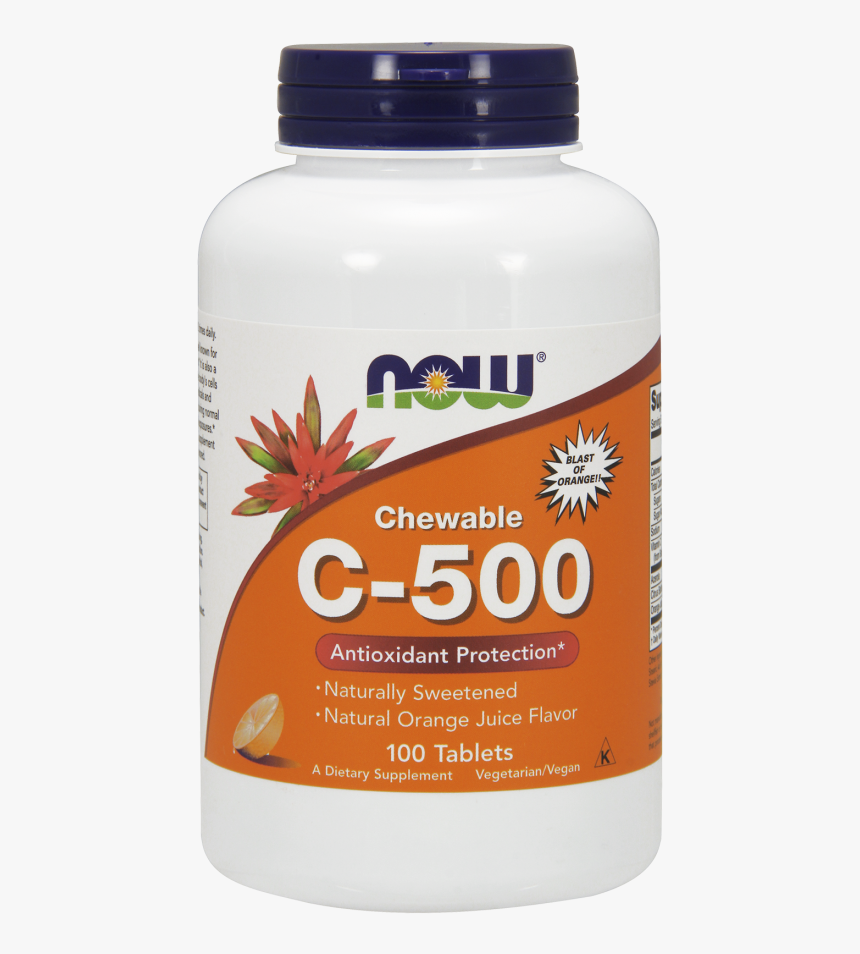 Now Vitamin C 500, HD Png Download, Free Download