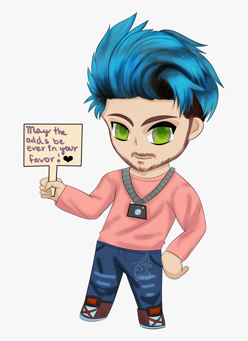 Chibi Commission Joey Graceffa - Joey Graceffa Fan Art, HD Png Download, Free Download