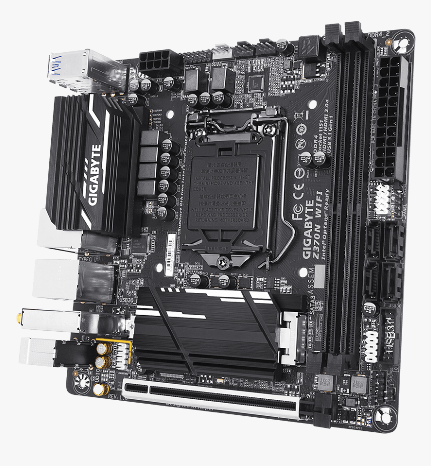 Z370 Mini Itx Gigabyte, HD Png Download, Free Download